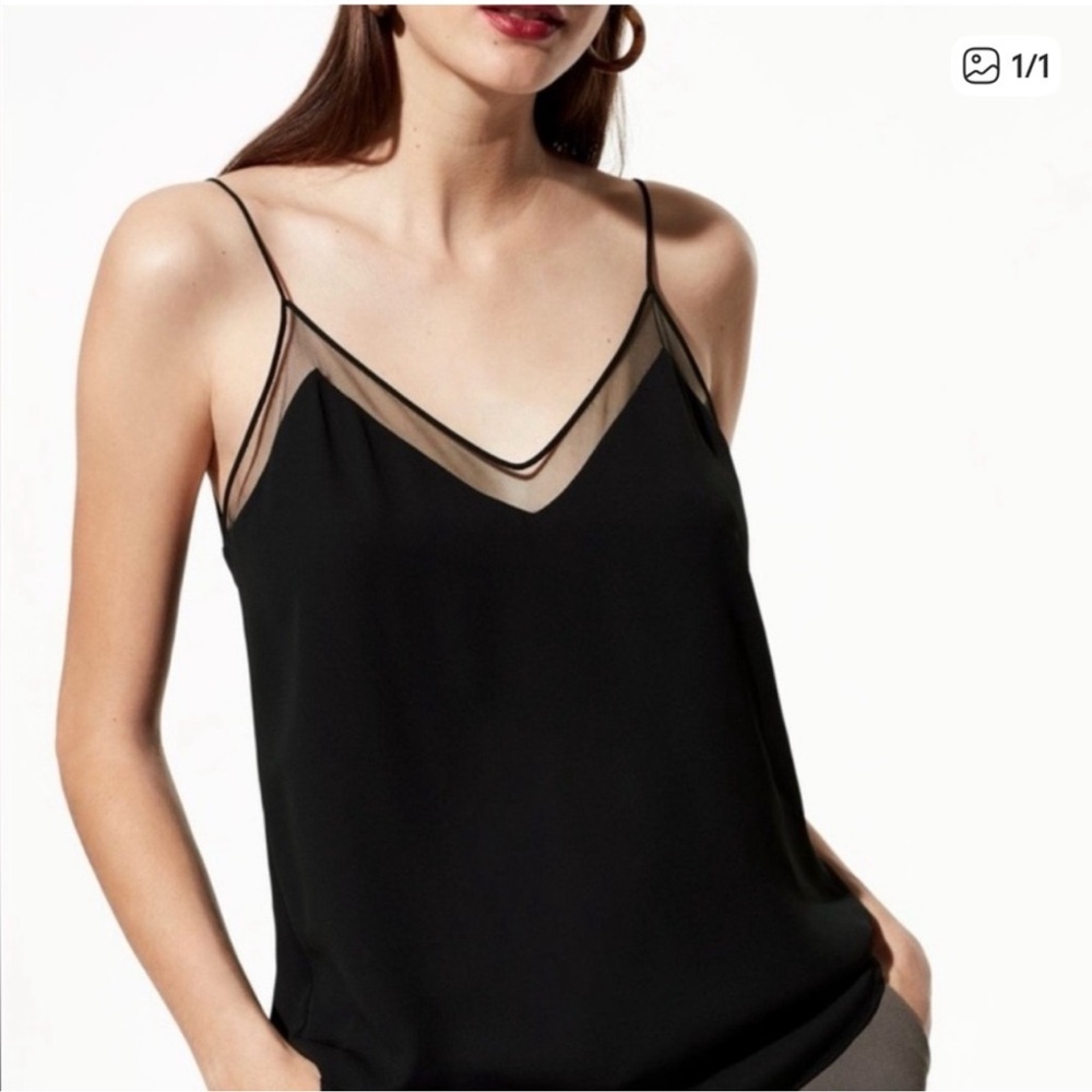 Aritzia Babaton Mesh Camisole XS